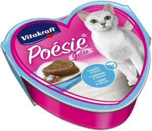 VITAKRAFT POESIE GALARETKA łosoś/szpinak 85g /kot