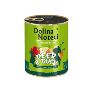 DOLINA NOTECI SUPERFOOD Jeleń i kaczka 800g