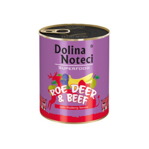 DOLINA NOTECI SUPERFOOD Sarna i wołowina 800g