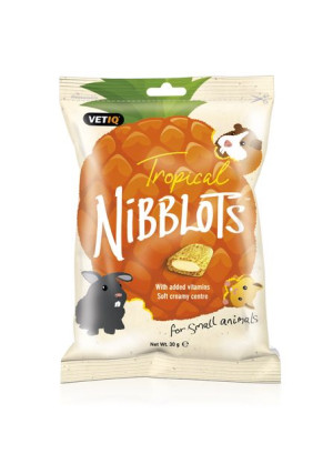 Vetiq Przysmaki dla gryzoni Owoce tropikalne Nibblots For Small Animals Tro