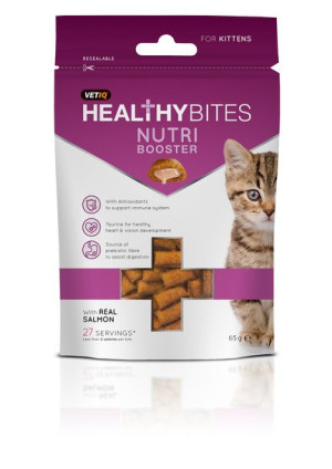 Vetiq Przysmaki z witaminami dla kociąt Healthy Bites Nutri Booster For Kit