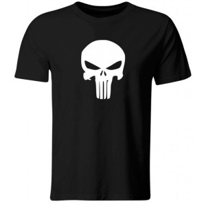 Koszulka T-shirt Punisher, Czarna, Roz. S