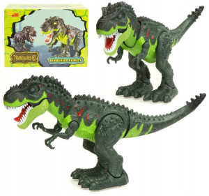 Duży Dinozaur T-rex Elektroniczny Chodzi Ryczy