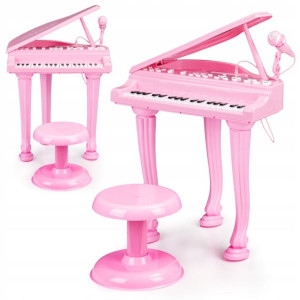 Fortepian Dla Dzieci Organki Pianinko Mikrofon Mp3