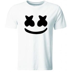 Koszulka Męska Marshmello, Biała, Roz. Xl