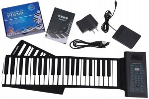 Rolowane elektroniczne pianino 61 klawiszy
