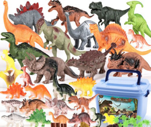 Zestaw figurek dinozaurów 44 szt.