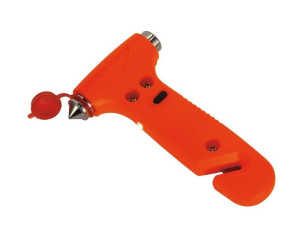 Młotek ewakuacyjny SAFETY, pomarańczowy