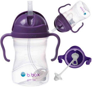 BBox Bidon ze słomką 240 ml winogronowy