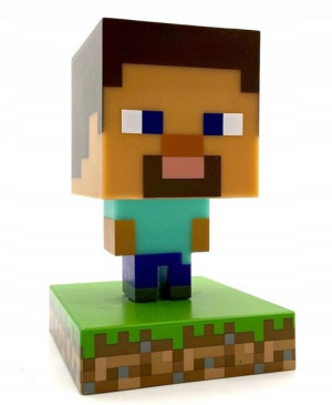 Lampka Minecraft Steve Icons Produkt Na Licencji
