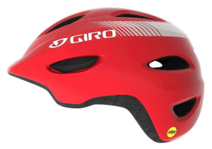 Kask dziecięcy GIRO SCAMP INTEGRATED MIPS bright red roz. XS (45-49 cm)
