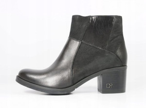Botki Carinii S4175 Czarny Filc R36