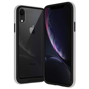 Mercury Bumper X iPhone Xr srebrny /silver