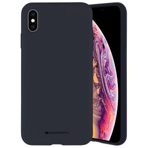 Mercury Silicone Samsung Note 10 N970 granatowy/navy
