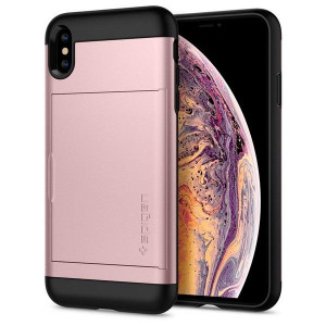 Spigen Slim Armor CS iPhone Xs Max rose gold/różowo-złoty 065CS24843