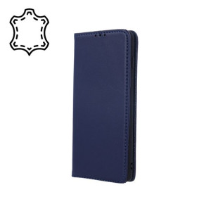 Etui skórzane Smart Pro do iPhone 13 6,1" granatowy