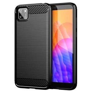 Beline Etui Carbon Huawei Y5p czarny /black