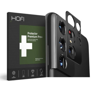 Hofi Metal Styling Camera Galaxy S21 Ultra Black