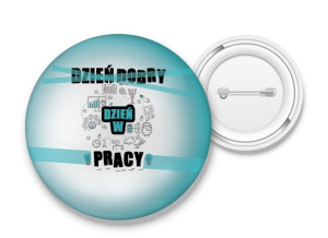Przypinka Dzień dobry pracy