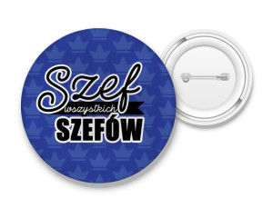 Przypinka Szef wszystkich szefów