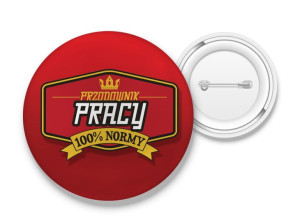 Przypinka Przodownik pracy