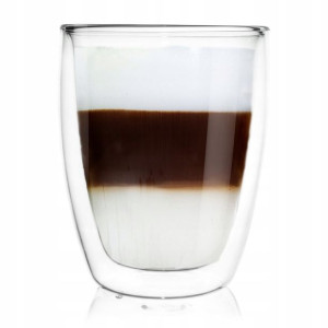 Szklanka 330ml Z Podwójną Scianką Do Kawy Napojów