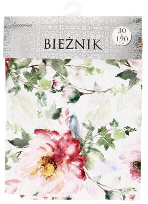 Bieżnik Kwiaty 30x190