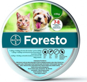 Foresto Obroża 1,25g+0,56g Dla Kota I Małych Ras