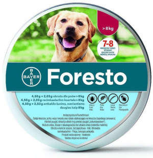 Foresto Obroża 4,50g+2,03g Dla Psów