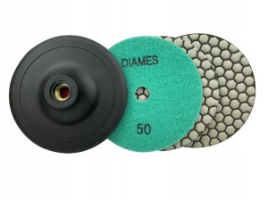 Dysk Polerski Sucho Gres 125 3 Szt #50 Uchwyt M14