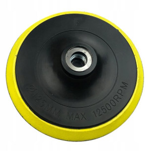 Uchwyt Dysk Polerski Velcro Rzep 125 Mm M14 Pianka