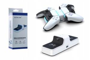 Ps5 Ładowarka Stacja Dokująca Na 2 Pady Kontrolery
