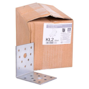 Techniki Zamocowań Kątownik Łącznikowy Ciesielski 70x70x55x2,5 Mm 50szt