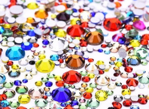 CYRKONIE SWAROVSKI 100 mix rozmiarów i kolorów