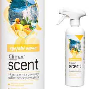 Skoncentrowany odświeżacz powietrza rozpylany na powierzchnie CLINEX Scent