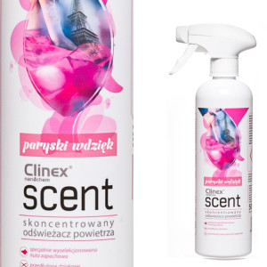 Skoncentrowany odświeżacz powietrza rozpylany na powierzchnie CLINEX Scent