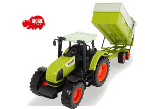 DICKIE Traktor CLAAS Ares z przyczepką 57 cm