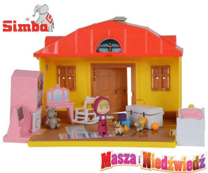 Simba Masza i Niedźwiedź Domek Maszy z figurką