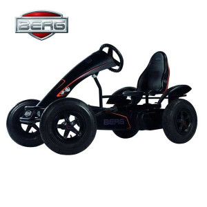 BERG Gokart na pedały Black Edition BFR Pompowane koła od 5 lat do 100 kg
