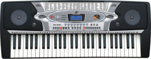 Keyboard MK- 2061- organy, zasilacz, mikrofon