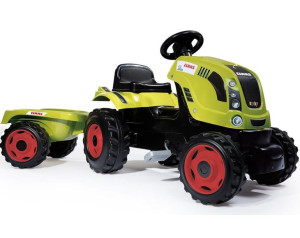 Smoby Traktor Na Pedały Claas z Przyczepką