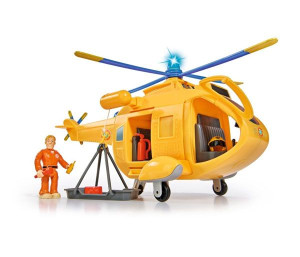 Simba Strażak Sam Helikopter Wallaby II z figurką
