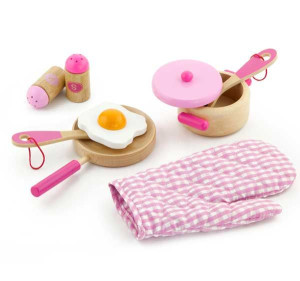 Drewniany Kuchenny Zestaw do gotowania Viga Toys