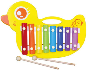 Drewniane Cymbałki kaczuszka Viga Toys