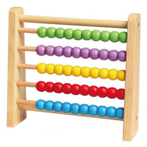 Drewniane Liczydło Edukacyjne Viga Toys Kolorowe