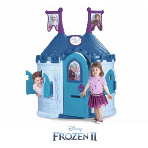 Domek Ogrodowy Zamek Frozen Kraina Lodu II Feber + Zjeżdżalnia gratis!