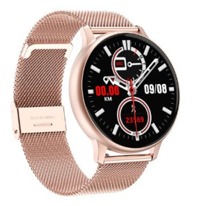 Smartwatch damski DT88 PRO złota bransoleta