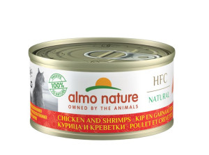 Almo Nature HFC Natural kurczak i krewetki 70g