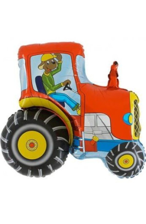 Grabo Balon 24" Traktor Czerwony