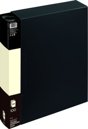 Album Ofertowy A4 100 Koszulek Grand Czarny